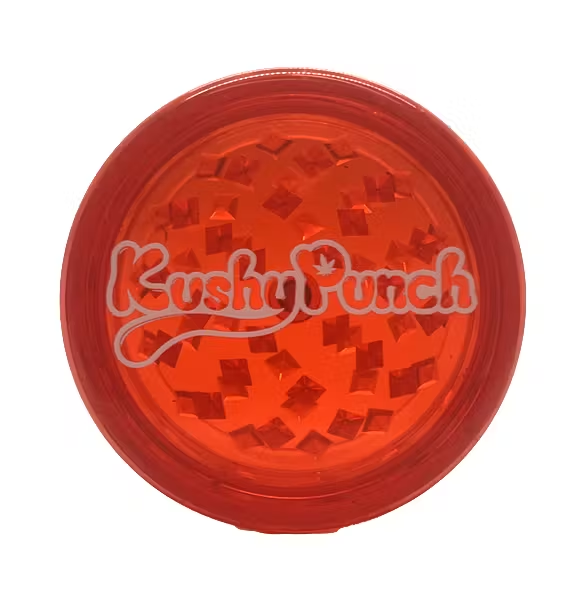 Photograph of product: Kushy Punch Plastic Grinder - Red