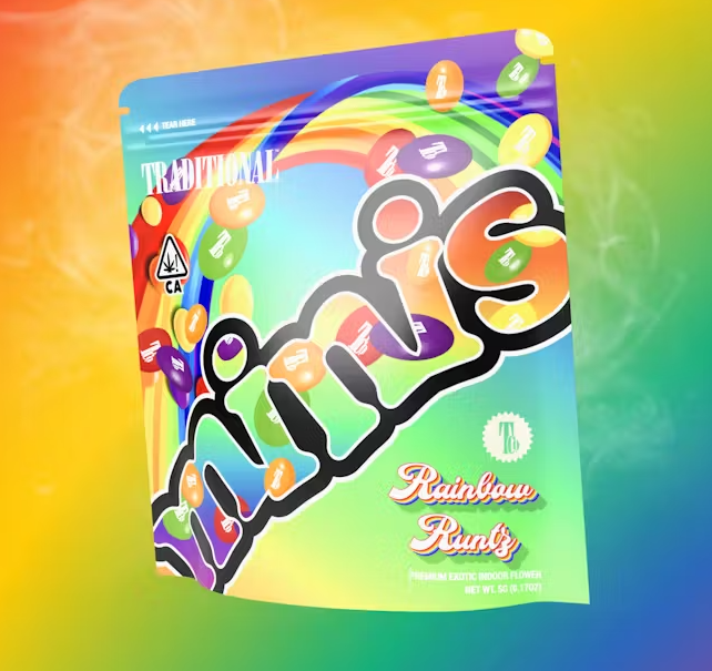 Photograph of product: Traditional Minis Rainbow Runtz 5g
