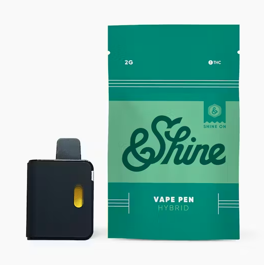 Photograph of product: Disposable Pen Blue Raspberry (&Shine) | 2000mg