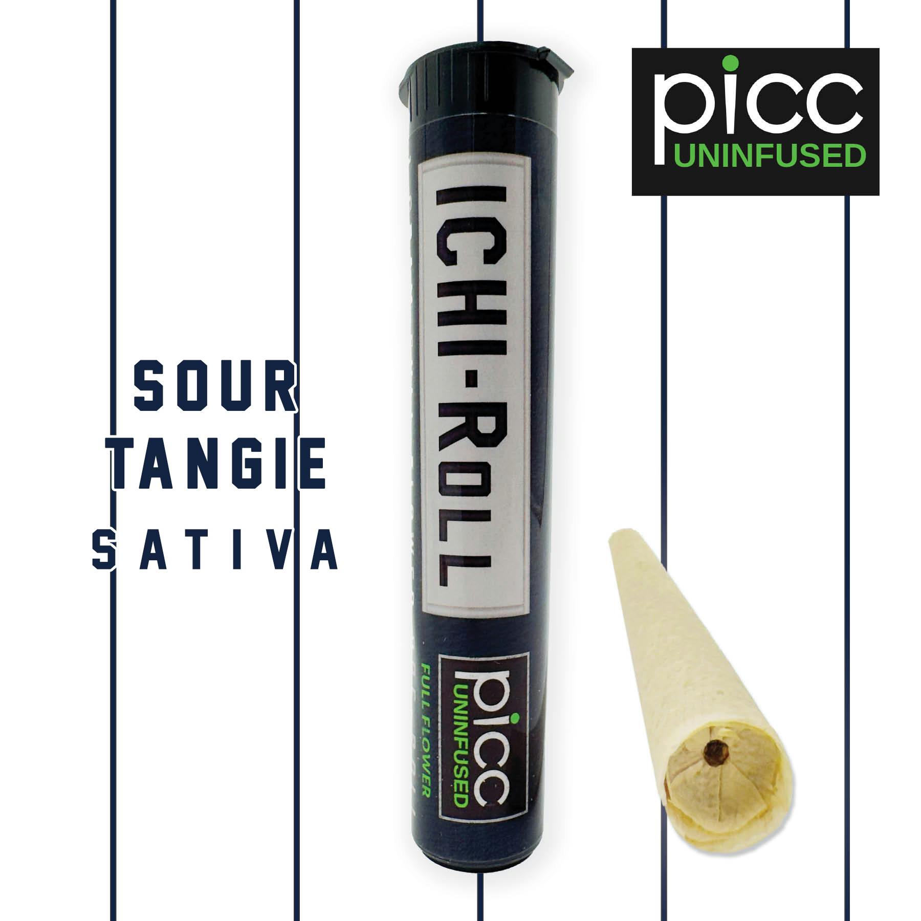 Photograph of product: Ichi Roll- Sour Tangie (S)- Pre-Roll