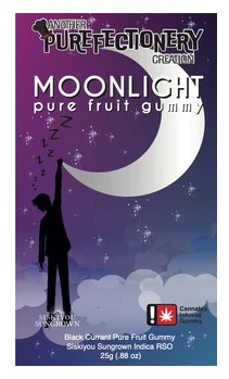 Photograph of product: Moonlight RSO Gummies | Black Currant | 100mg