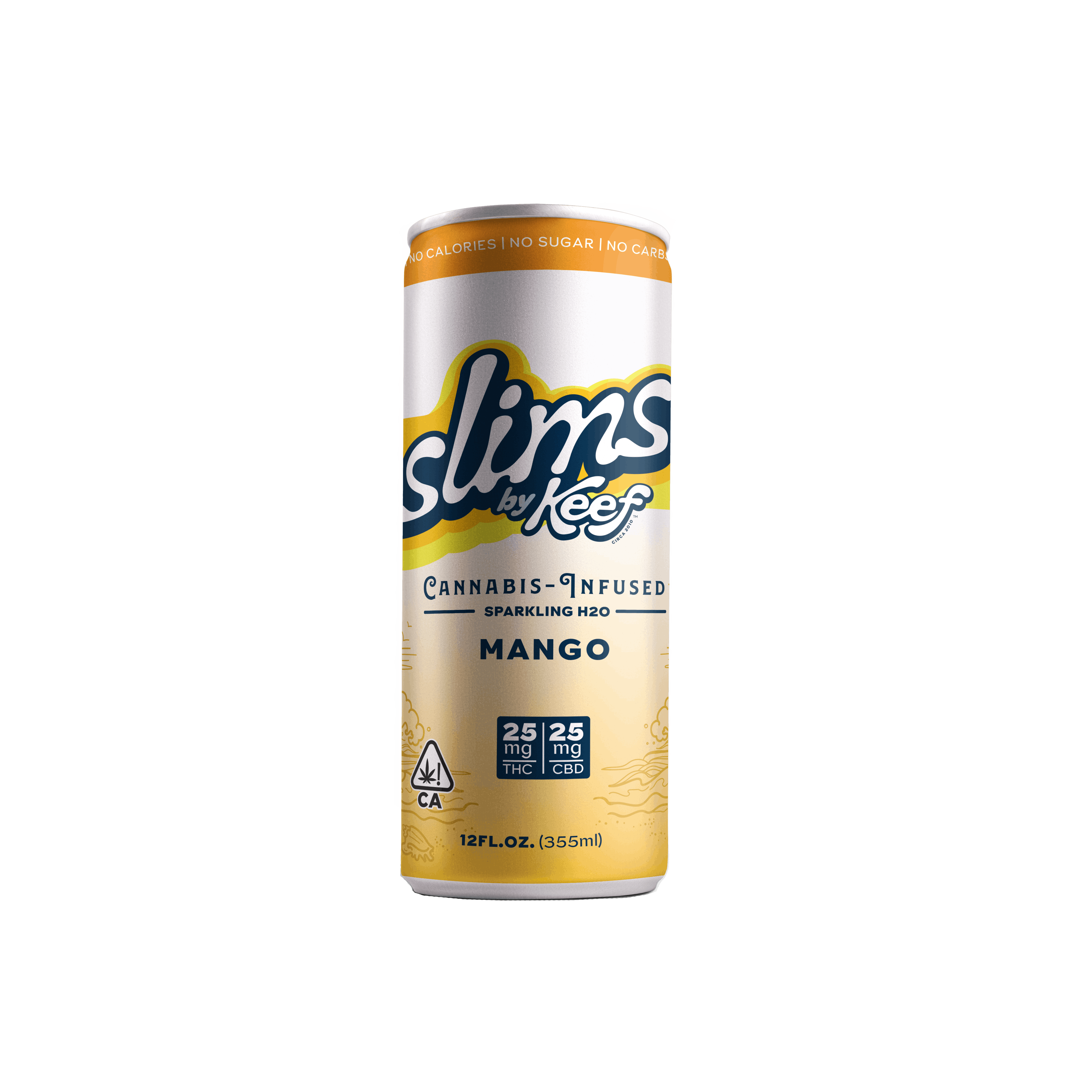 Photograph of product: Keef Brands | Slims 1:1 Mango | 25mg CBD/25mg TH-oui