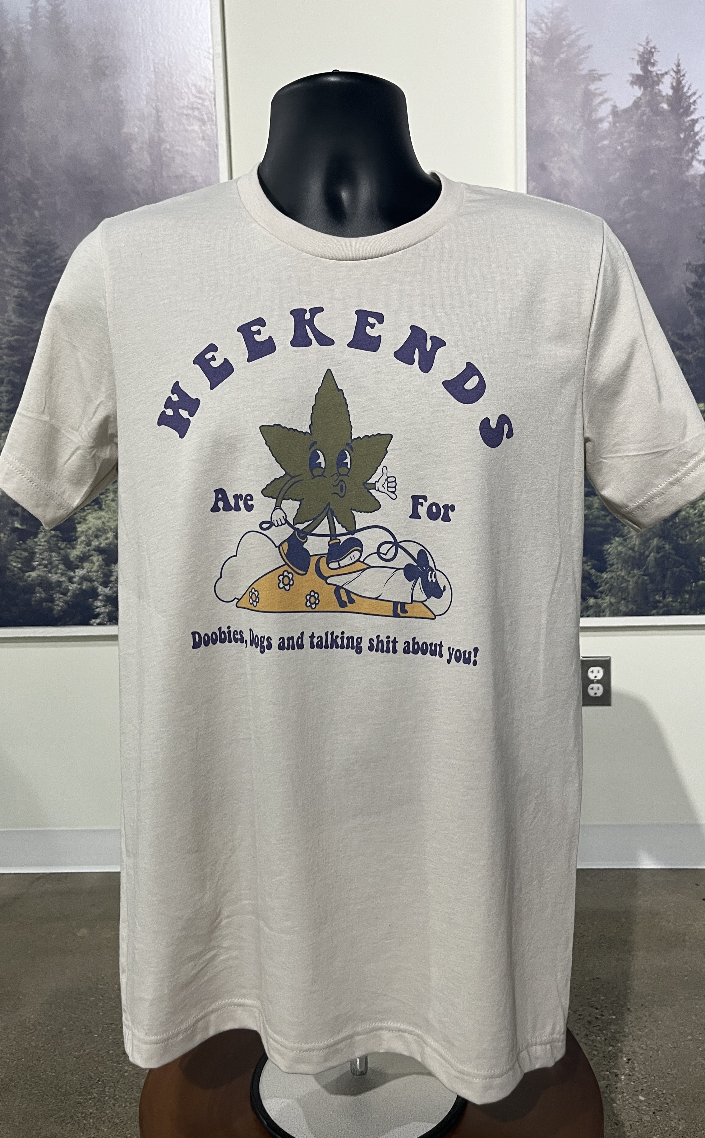 Photograph of Product: Ales to Trails- "Weekends" t-shirt (2x large)