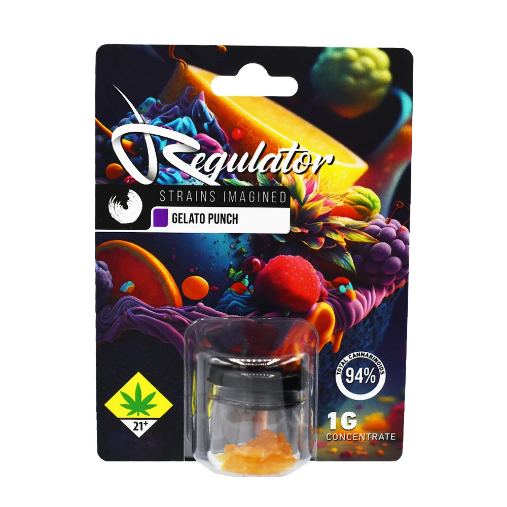 Photograph of product: Regulator CON Super Boof Sugar Wax Hydrocarbon Extract 1g