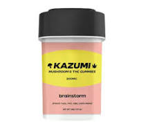 Photograph of product: Brainstorm | Peach Yuzu Gummies | 4:1 CBG | 200mg