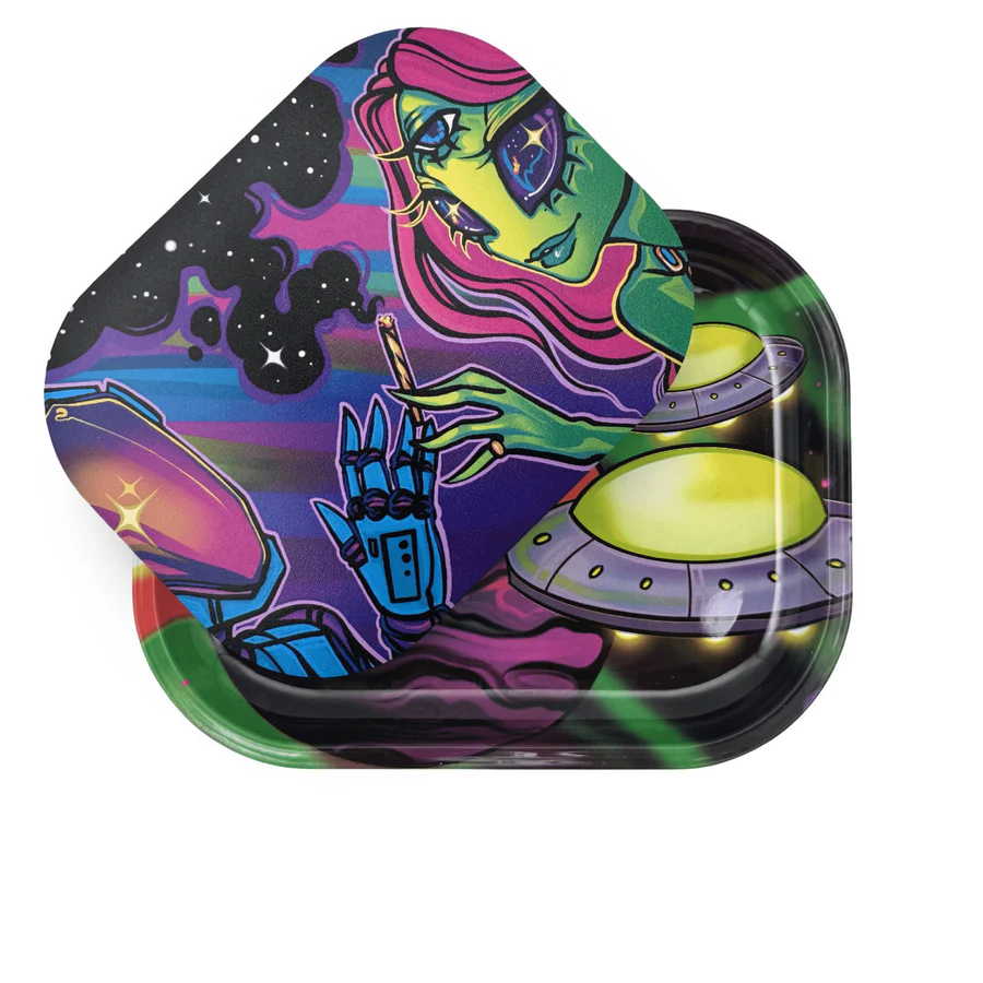 Photograph of product: ZZZ's | Space Lovers by Spooky Girl | 5x7 Tray