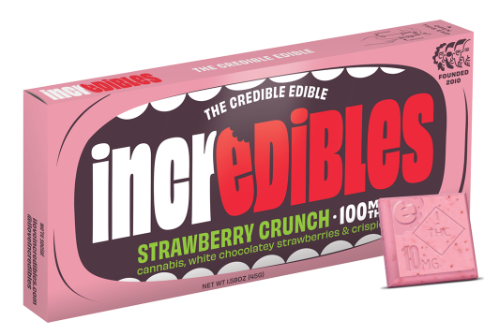 Photograph of Product: Incredibles Strawberry Crunch Bar