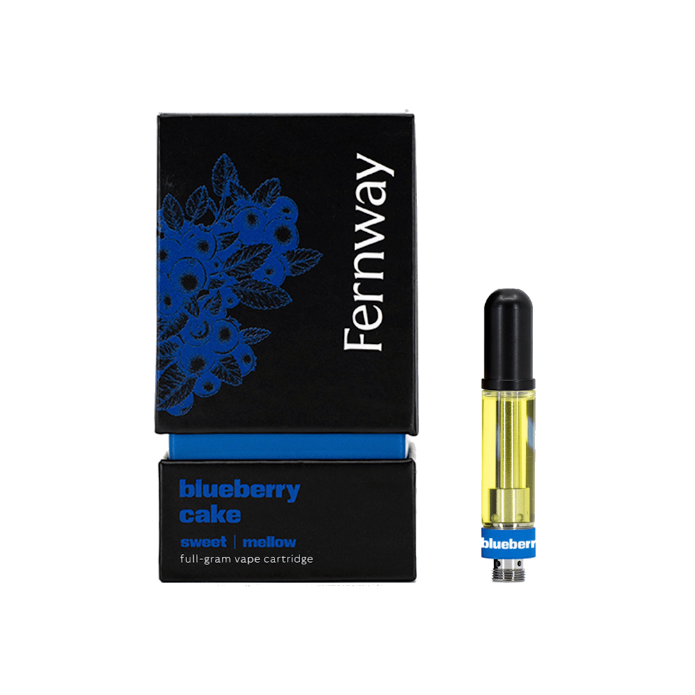 Photograph of product: Fernway | Blueberry Cake | 1g Vape Cartridge