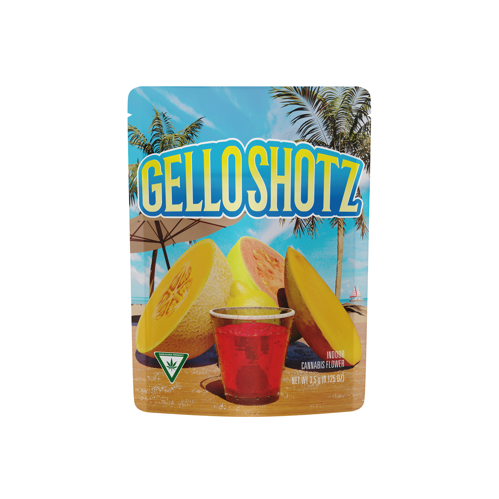 Photograph of product: SEED JUNKY | GELLO SHOTZ | HYBRID | PRE-PACKAGED | 3.5G | REC