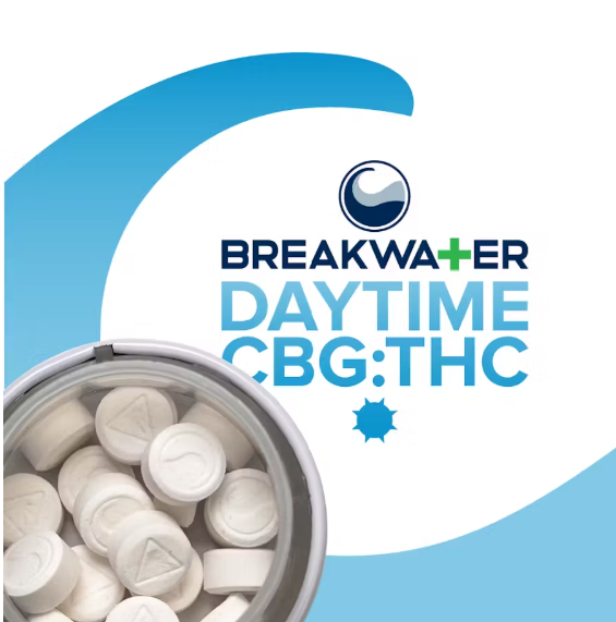Photograph of product: Breakwater | Daytime | CBG:TH-oui | Lozenges | 20pk