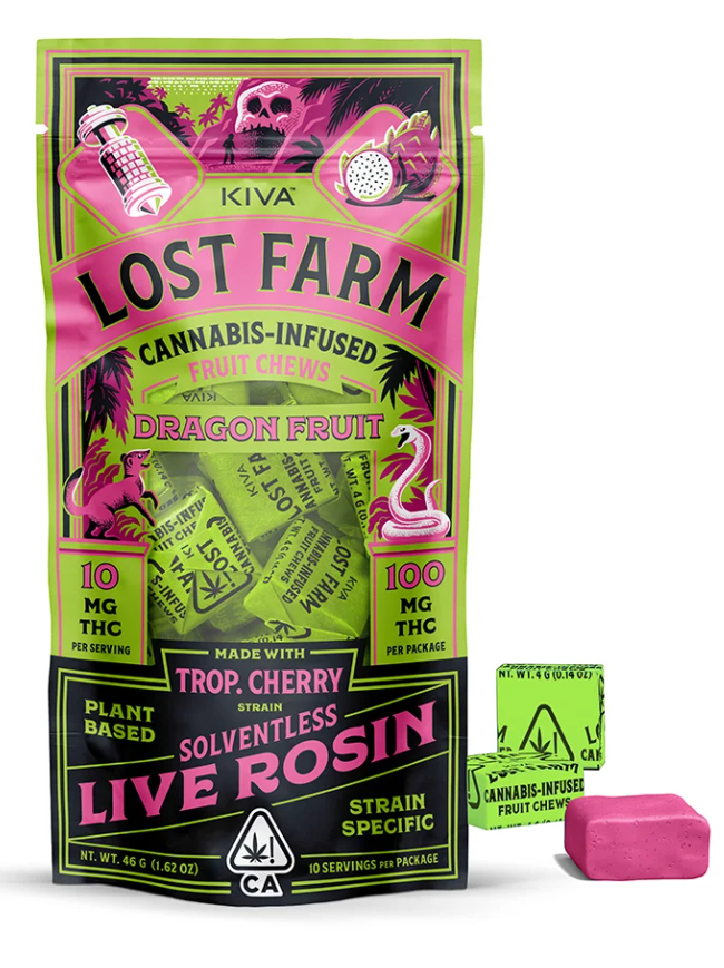 Photograph of product: DRAGON FRUIT TROP. CHERRY SLRO 10/100MG
