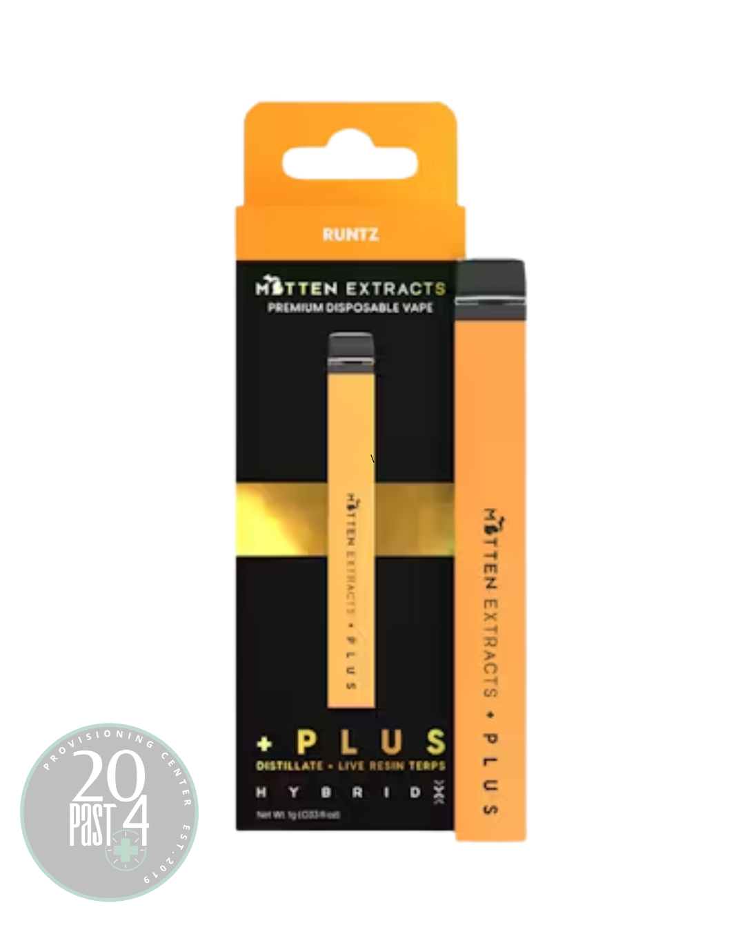 Photograph of Product: Runtz Mitten +PLUS Disposable | 1G