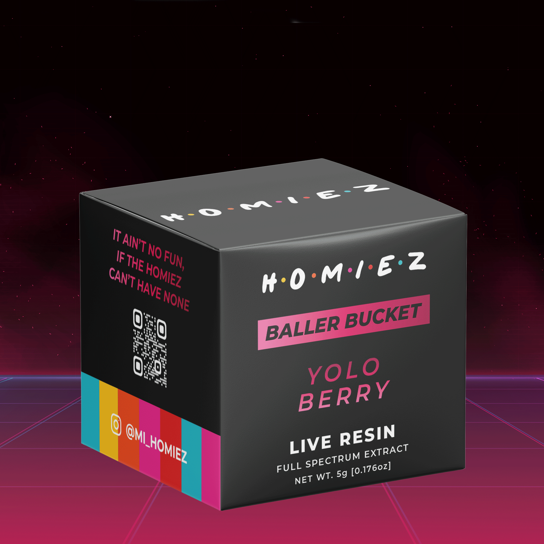 Photograph of product: Homiez - Baller Bucket - Yolo Berry