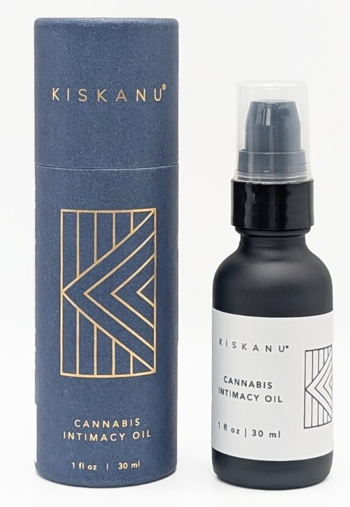 Photograph of Product: KISKANU CANNABIS INTIMACY OIL 167.4MG