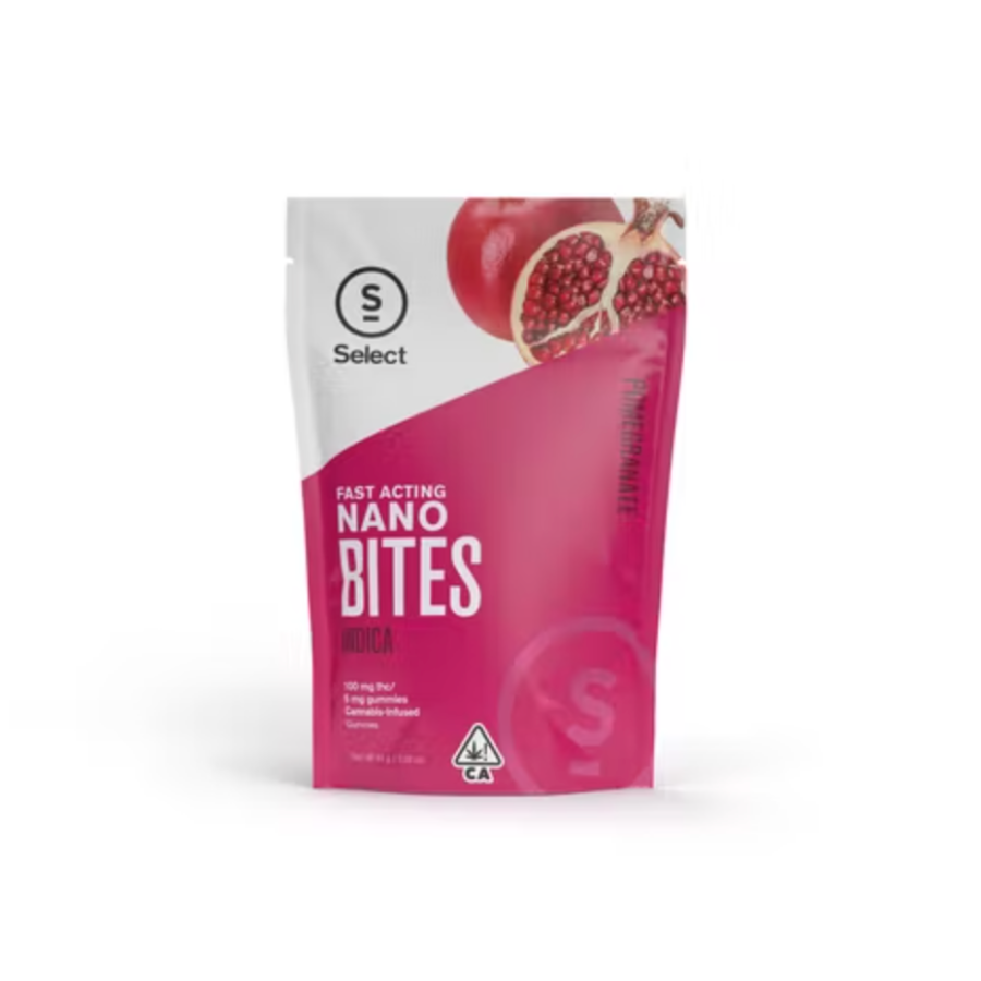 Photograph of product: Fast Acting | Nano Gummies | Oui'd | Pomegranate