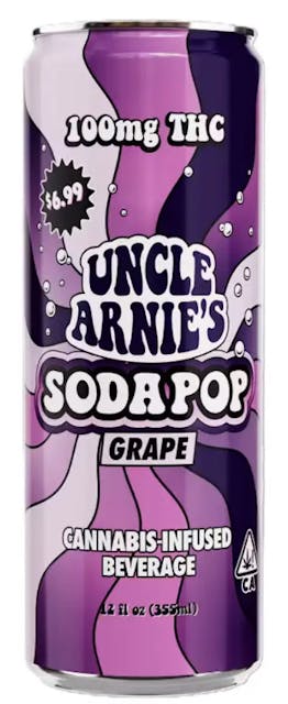 Photograph of product: Grape Soda Infused Beverage - 12 oz
