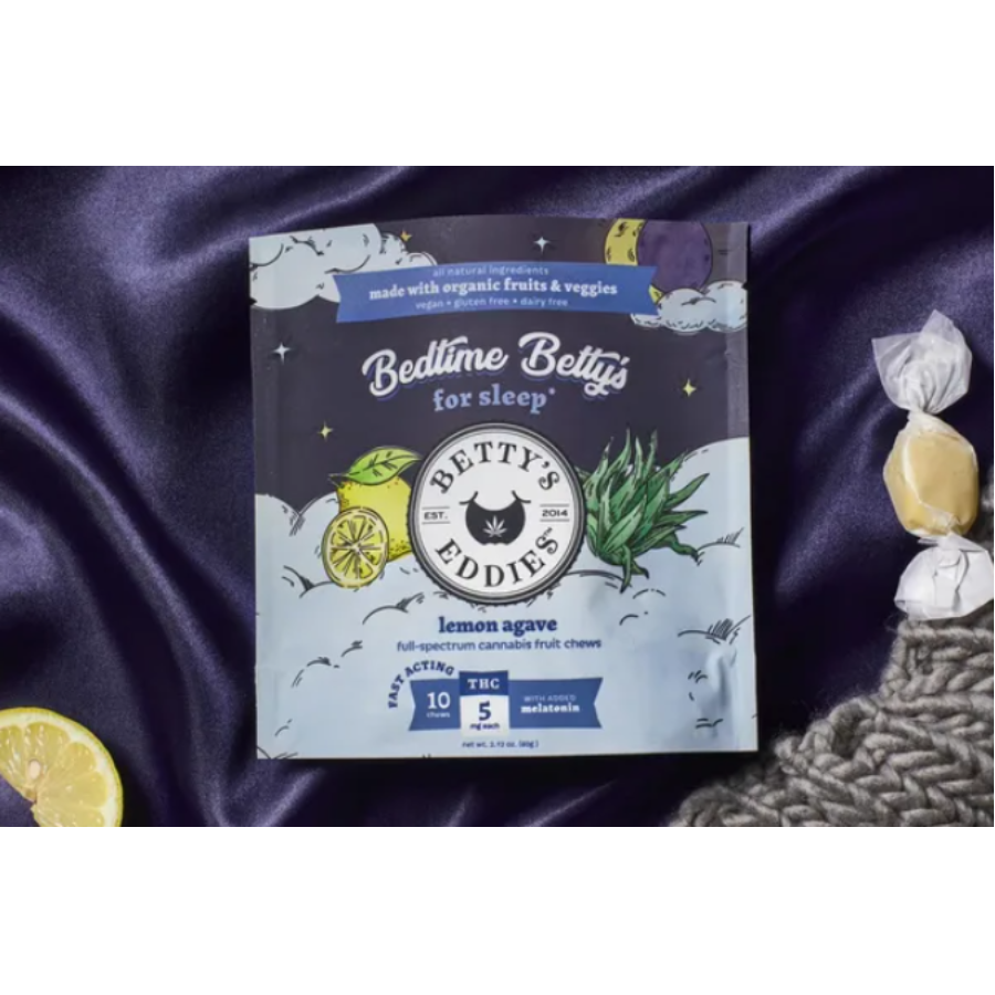 Photograph of product: Lemon Agave Fruit Chew 10pk 50mg