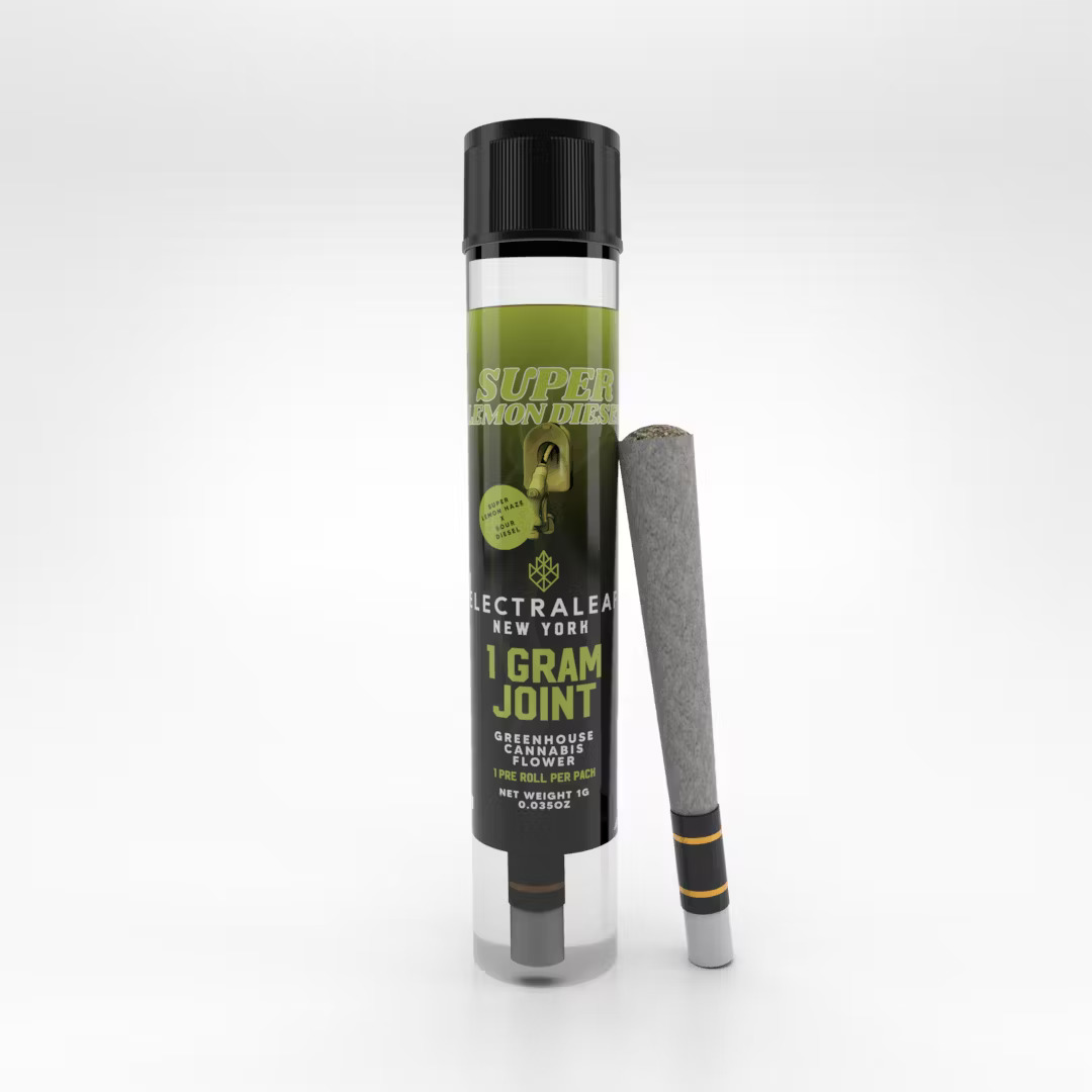 Photograph of product: Super Lemon Diesel | 1g Pre-Roll | Electraleaf
