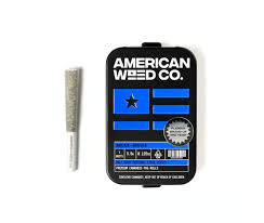 Photograph of product: BLUE GUMMY DIAMOND INFUSED 3.5G 7 PACK  PREROLL