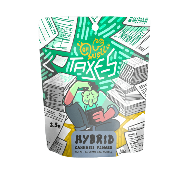 Photograph of product: TAXES 3.5G FLOWER