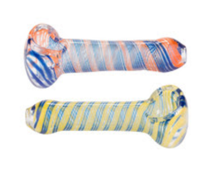 Photograph of product: 2.5" Thin Glass Pipe | Assorted Colors