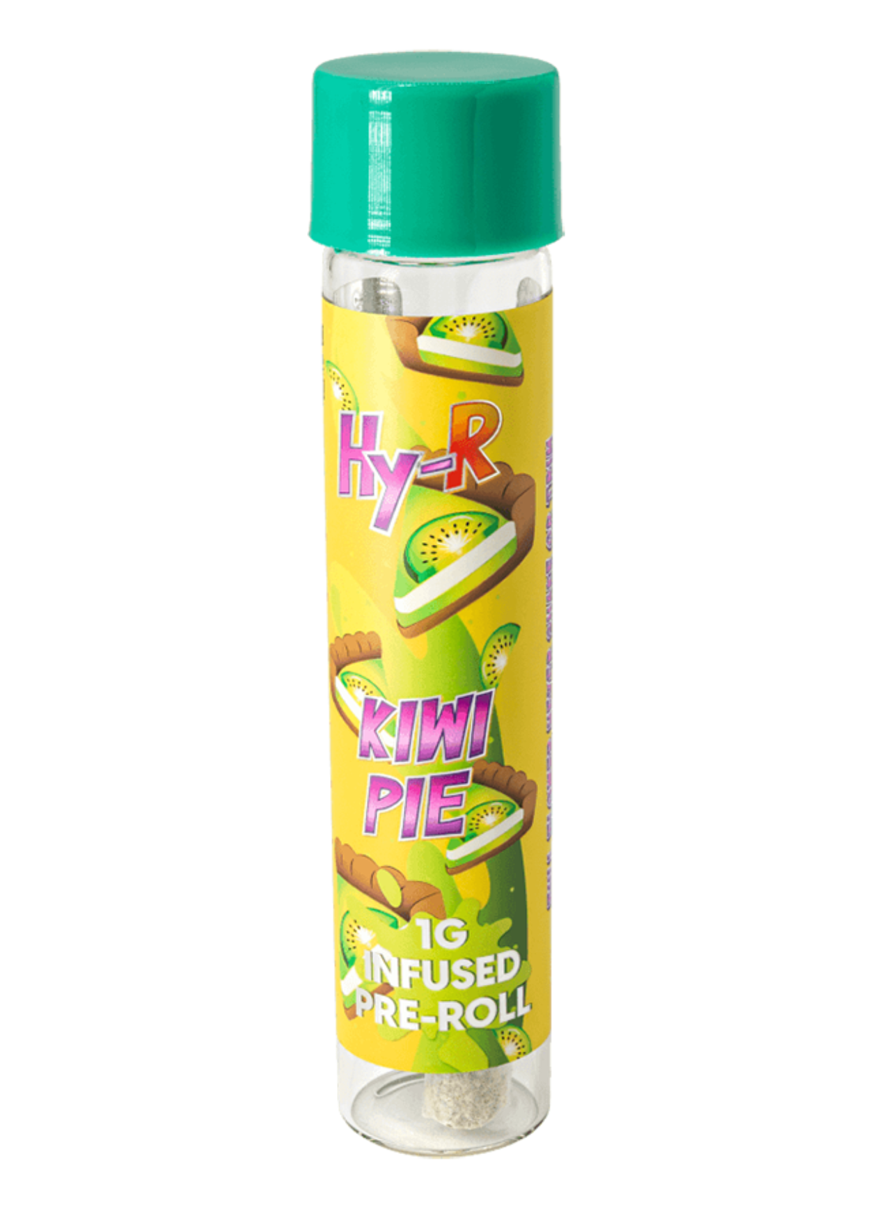 Photograph of product: Hy-R Kiwi Pie Infused Preroll Rec