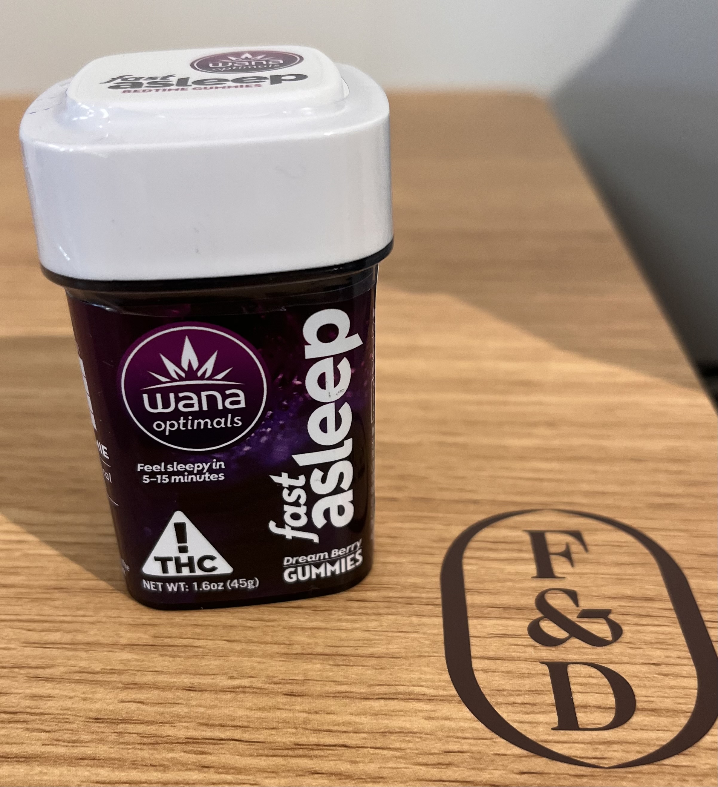 Photograph of product: SH Wana- Fast Asleep Dream Berry Gummies (20mg)