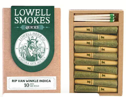 Photograph of product: Rip Van Winkle Quicks - 10Pk Preroll [3.5g]