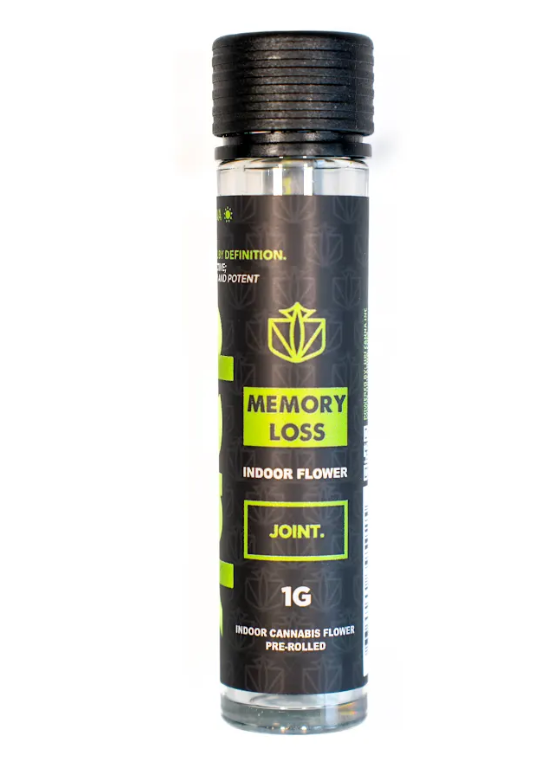 Photograph of product: Dank | Preroll | Memory Loss