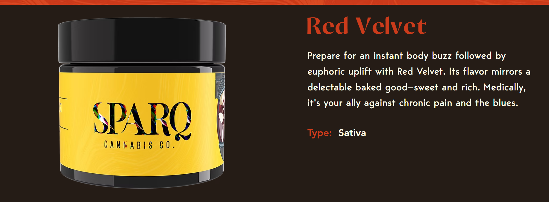 Photograph of product: Red Velvet |  | Premium Buds - 14g