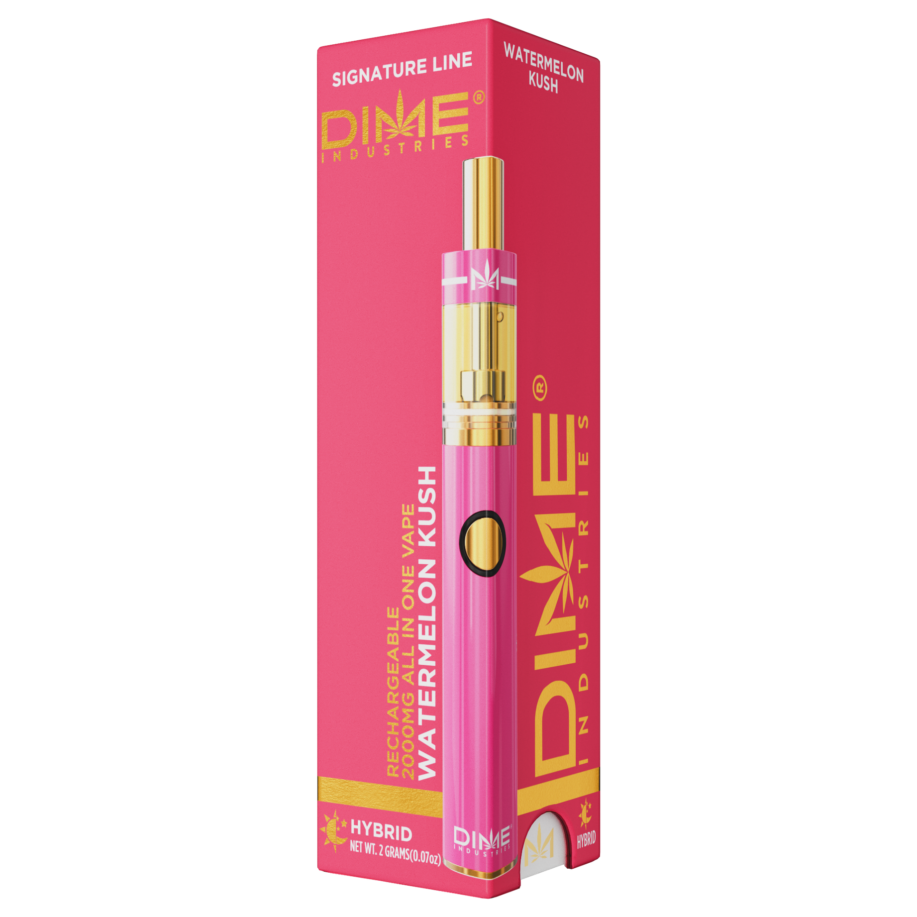 Photograph of product: Dime Signature All-In-One Disposables - Watermelon Kush