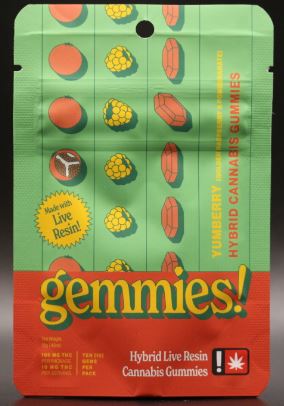 Photograph of product: Gemmies | Yumberry | Single Cluster Gummy 100mg