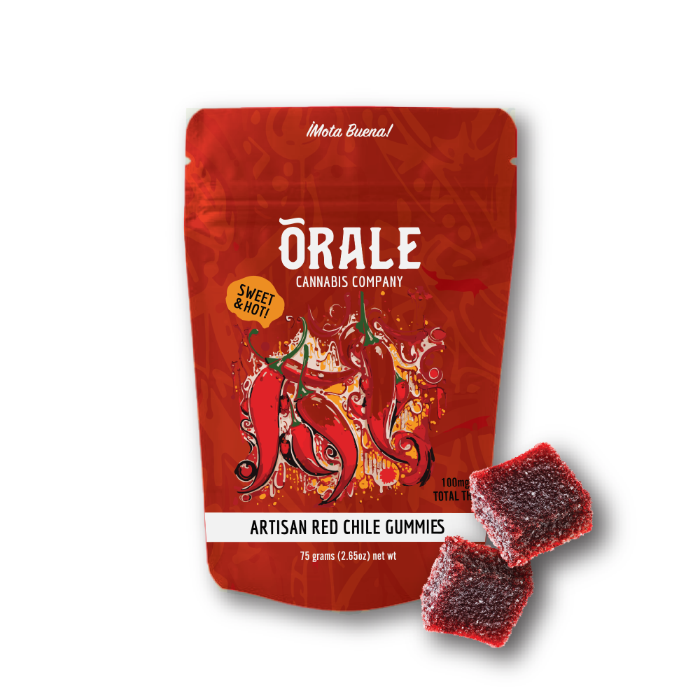 Photograph of Product: Artisan Red Chile Gummies | 100mg
