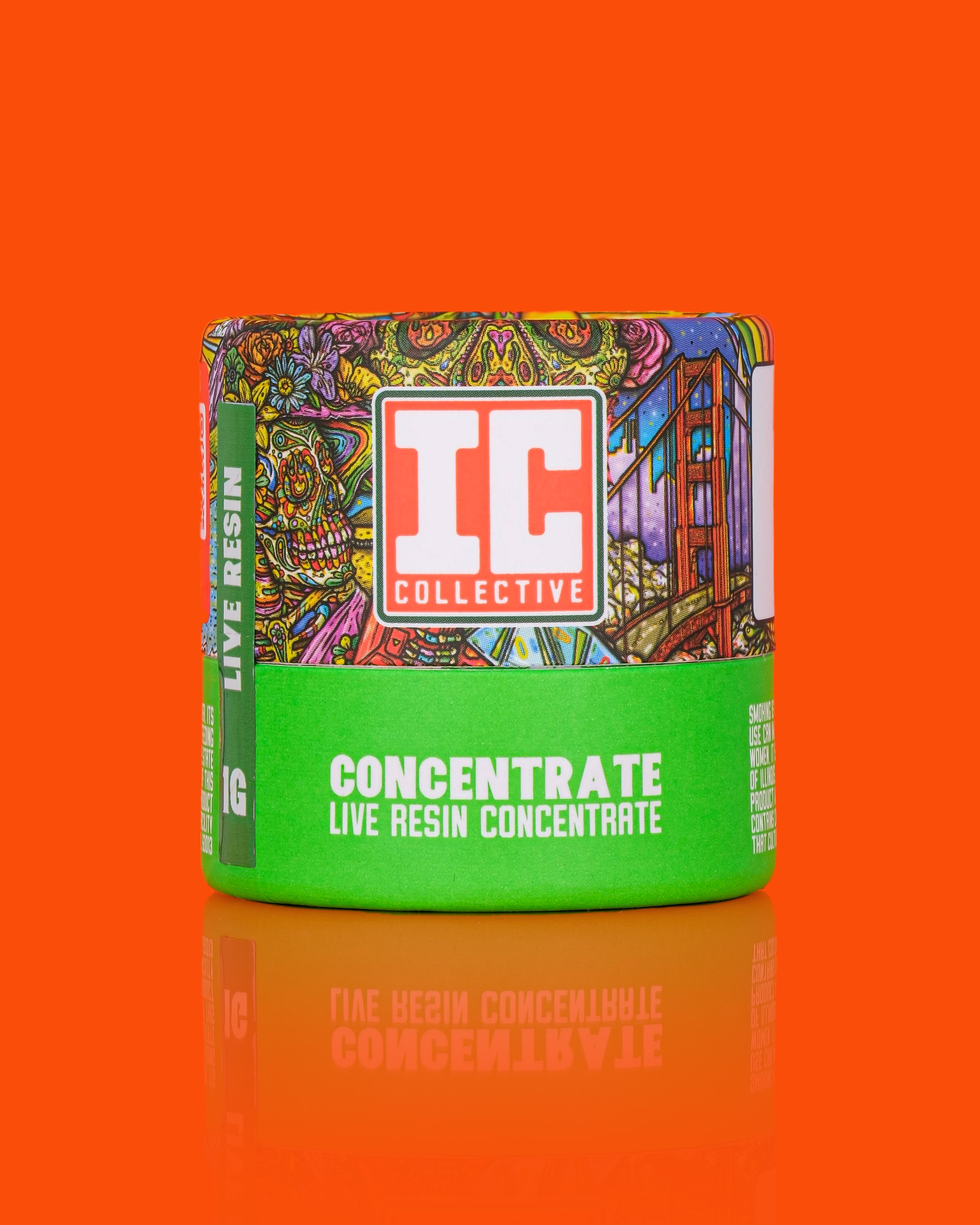 Photograph of product: IC Collective - Live Resin Zerps - 2g