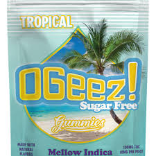 Photograph of product: OGeez Edibles 10pk/100mg- Mellow Oui'd Tropical (Sugar Free)
