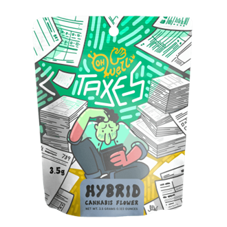 Photograph of product: Taxes 3.5g Bag - Oh Well