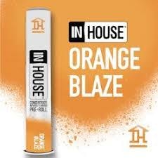 Photograph of product: Orange Blaze-0.75g  Infused Pre-Roll TAC 45.74