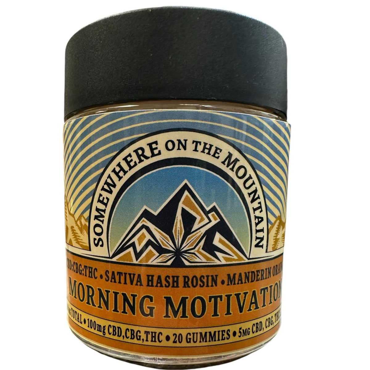 Photograph of Product: SOTM - Morning Motivation 100mg Sativa Hash Rosin Gummies