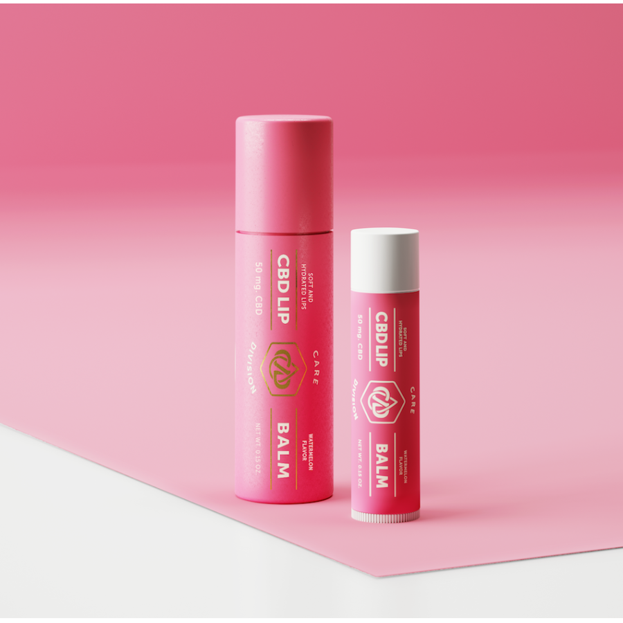 Photograph of product: Watermelon Lip Balm 50mg CBD