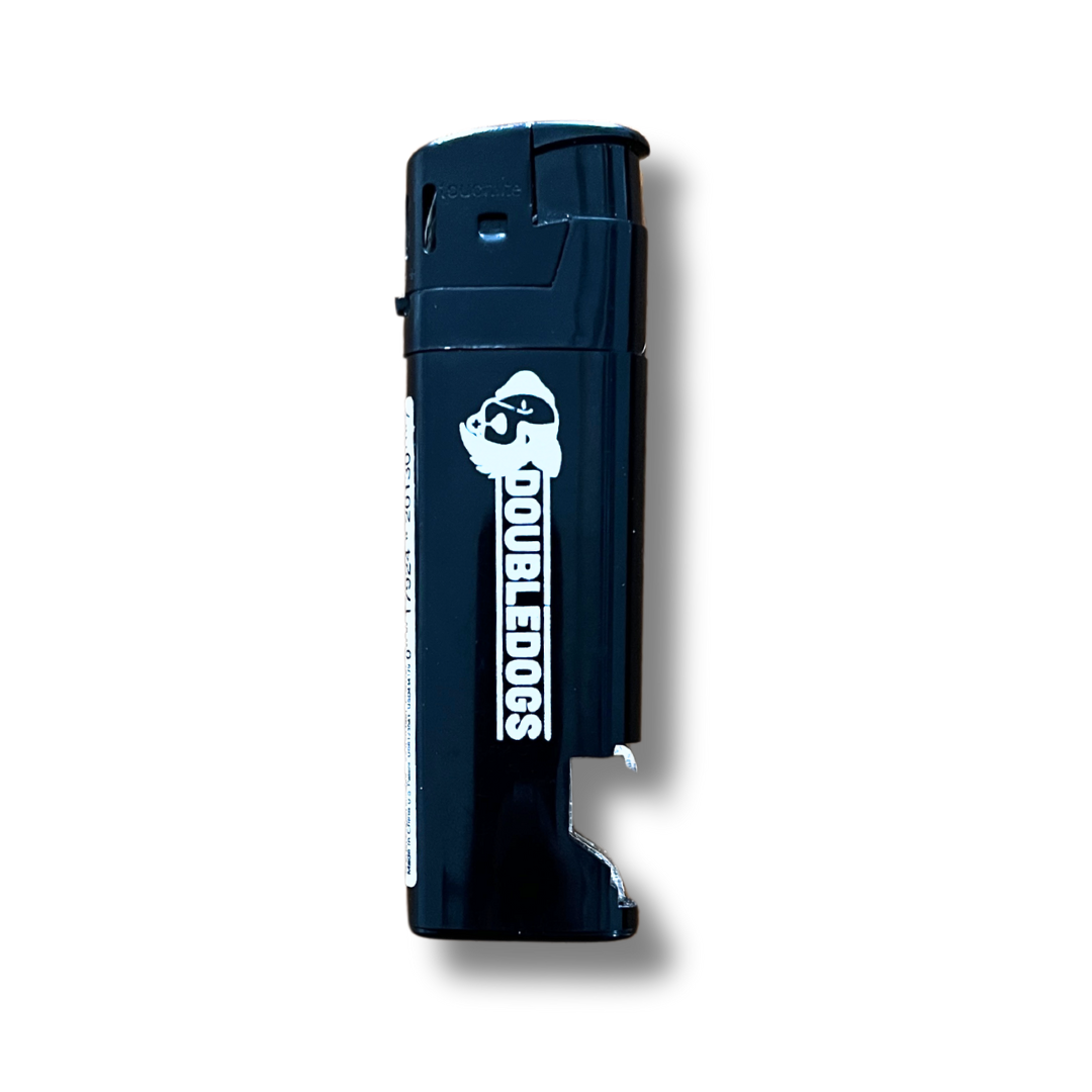 Photograph of product: Double Dogs Bottle Opener Lighter