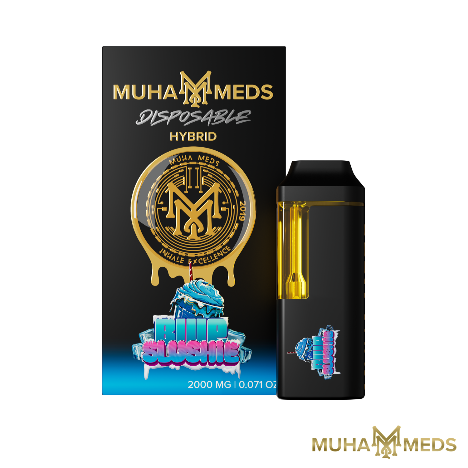 Photograph of product: Blue Slushie Disposable - 2g