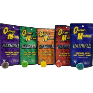 Photograph of product: Organic Mechanic | Grape Gummy | 200mg