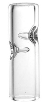 Photograph of product: Clear Glass Tips - 10mm x 31mm / Small