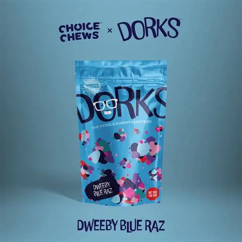 Photograph of product: Candy Cluster - Dweeby Blue Raz