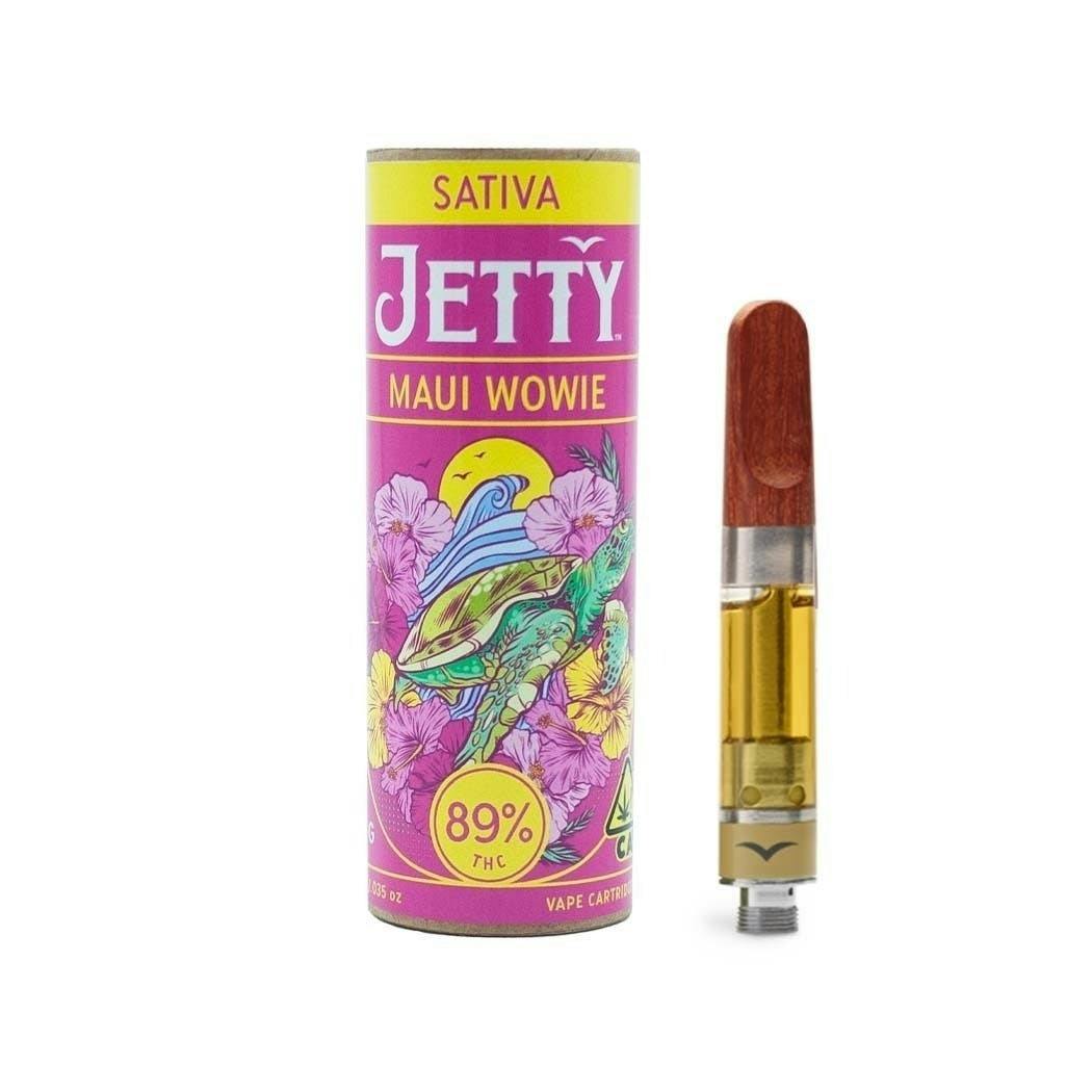 Photograph of product: Jetty | Maui Wowie (S) | 1g High TH-oui 510 Cartridge