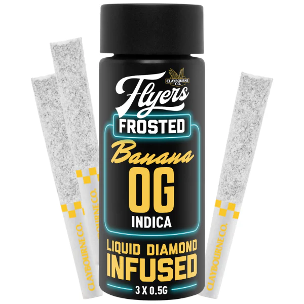 Photograph of Product: Banana OG Infused 3pk