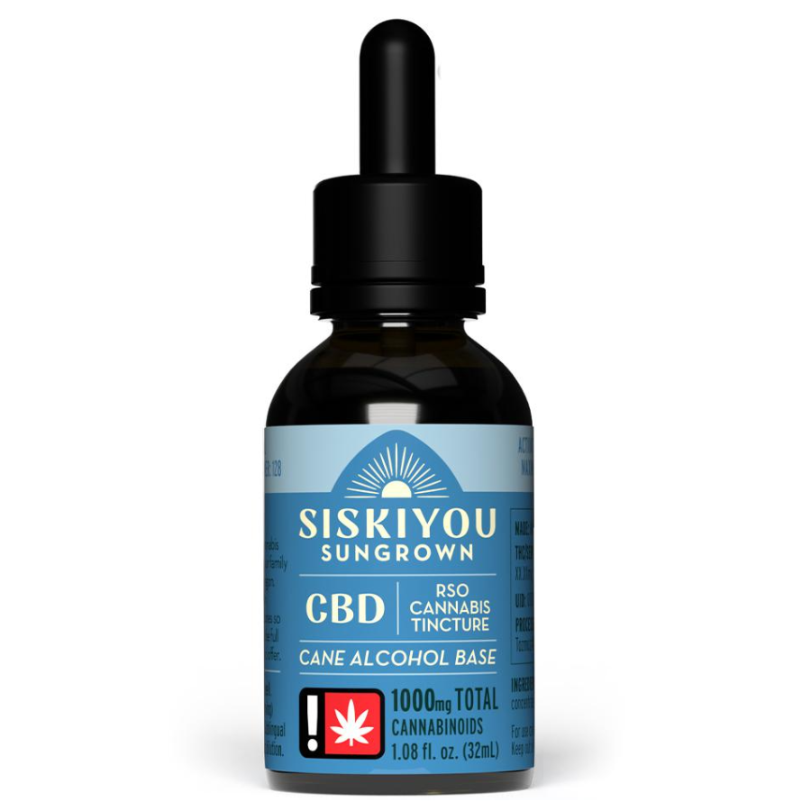 Photograph of product: Siskiyou - CBD - Alcohol Tincture 1000mg