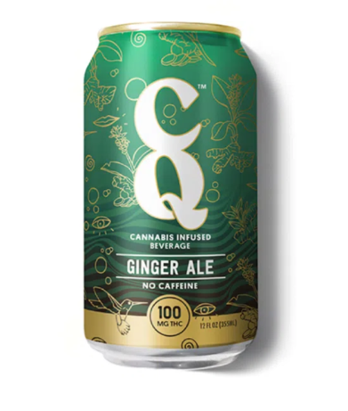 Photograph of product: CQ - 100mg Soda - Ginger Ale