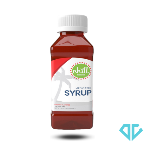 Photograph of product: Chill Medicated Cherry Syrup 200mg