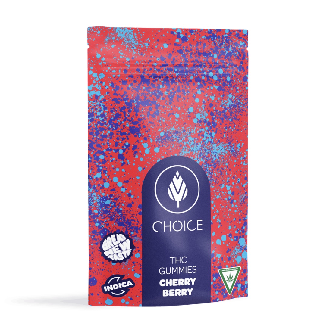 Photograph of product: Choice: Cherry Berry 100MG Gummies (I)